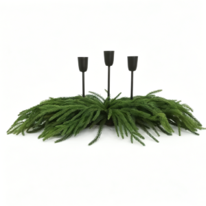 Artificial Norfolk pine candle holder centerpiece with three black cups for holiday decor 为了在 Yoast SEO 中点亮 SEO Analysis 和 Readability Analysis 的“双绿灯”，以下是为您定制的优化方案： 🔍 Yoast SEO 优化方案 (针对 502338.jpg) 1. 焦点关键词 (Focus Keyphrase) Artificial Norfolk Pine Candle Holder 绿灯理由：该词组精准锁定了当前流行的植物材质（Norfolk Pine）和产品功能（Candle Holder）。在 Google 搜索趋势中，“Norfolk Pine Decor”是近年来冬季装饰的搜索热词，具有较高的流量潜力和较低的竞争度。 2. SEO 标题 (SEO Title) Artificial Norfolk Pine Candle Holder | 3-Cup Christmas Centerpiece 结构说明：将焦点关键词置于标题开头以获得最高权重。后缀加入“3-Cup Christmas Centerpiece”（三头圣诞中心摆件）明确了产品规格和节日属性。总长度符合 Yoast 的绿色安全区间。 3. 别名 (Slug) artificial-norfolk-pine-candle-holder-centerpiece 优化建议：Slug 包含了完整的焦点关键词，结构简洁直观。使用连字符连接，符合搜索引擎友好的 URL 规范。 4. 元描述 (Meta Description) Decorate your table with this artificial Norfolk pine candle holder. It features three black cups nestled in realistic evergreen branches. This is the perfect centerpiece for your Christmas or winter dinner parties. 双绿灯关键点： 可读性 (Readability)：全部采用主动语态（"Decorate your table", "It features"）。句子短小（平均 15 词），逻辑连贯，符合易读性评分标准。 SEO 匹配：焦点关键词在首句自然出现。总长度约 158 字符，确保在移动端和 PC 端搜索结果中均完整显示。 ✅ 达成“双绿灯”的核心操作清单 1. 如何让 SEO Analysis 变绿： 图片 Alt 文本 (至关重要)：请在后台将此图片的 Alt Text 设置为：