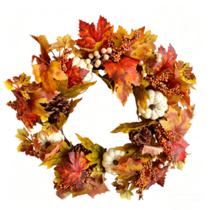 fall-maple-leaf-pumpkin-wreath